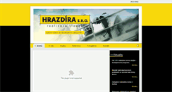 Desktop Screenshot of hrazdira.info